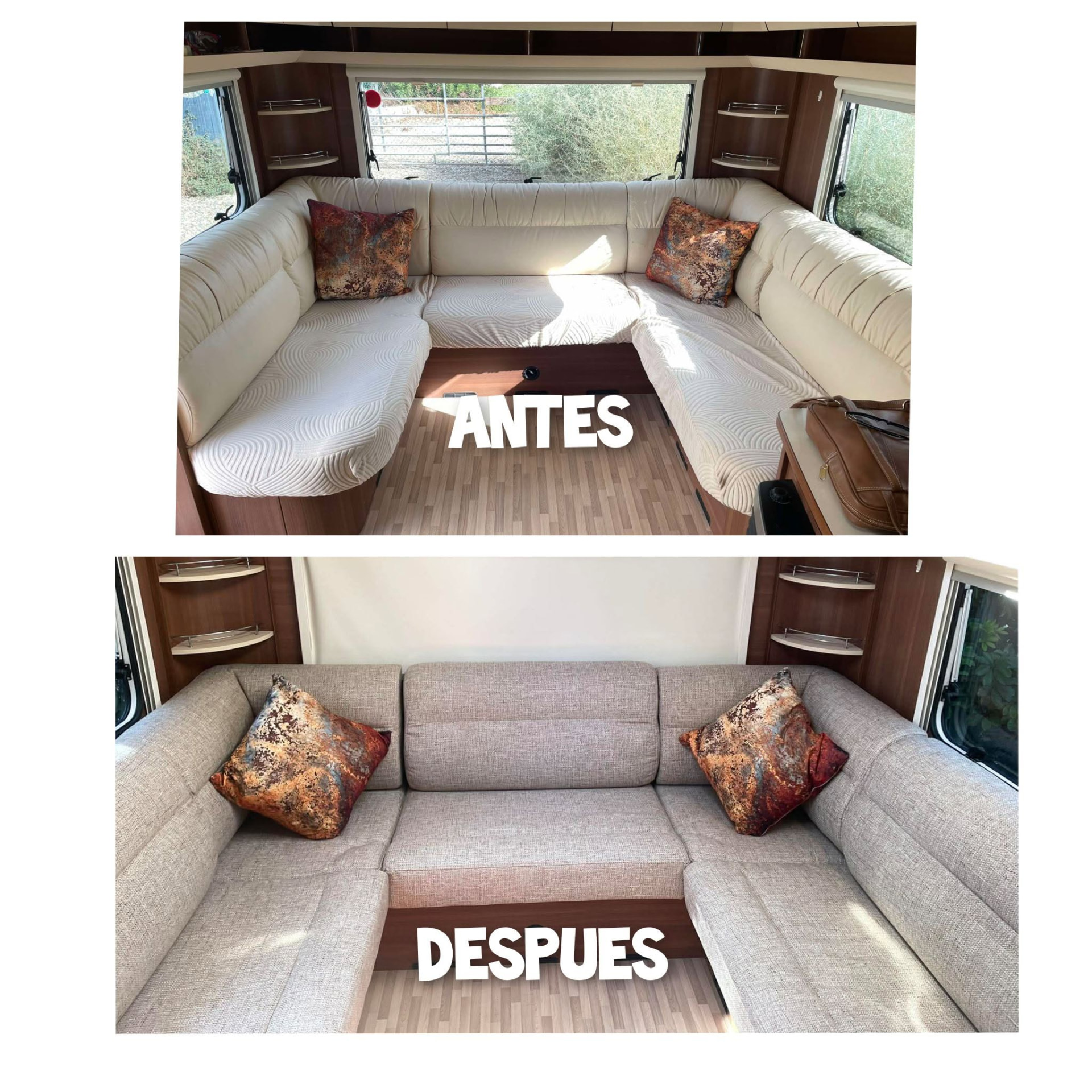Antes y después
